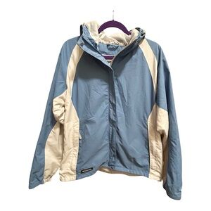 Columbia Light Blue and White Jacket